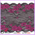 Charming sexy black and purple lace for evening dress